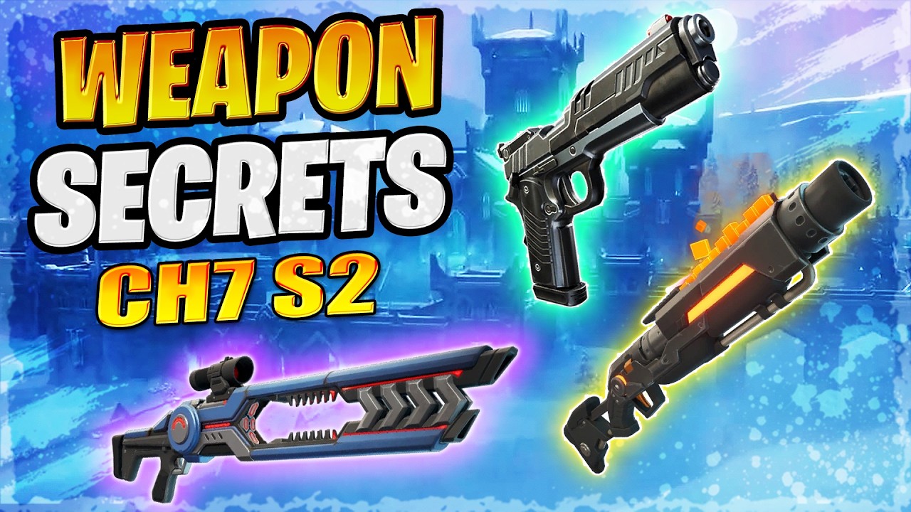 Важные советы по использованию оружия в Fortnite: Глава 7, Сезон 2