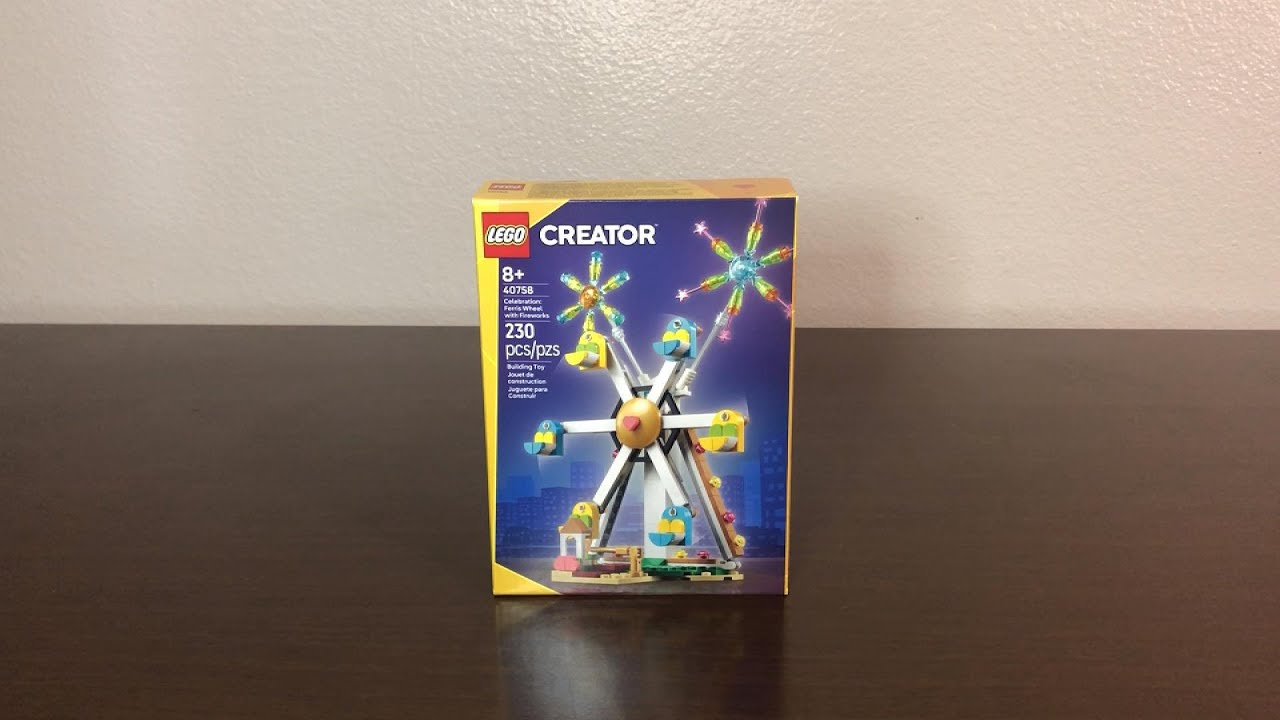 Lego Creator Celebration: Ferris Wheel with Fireworks GWP Review