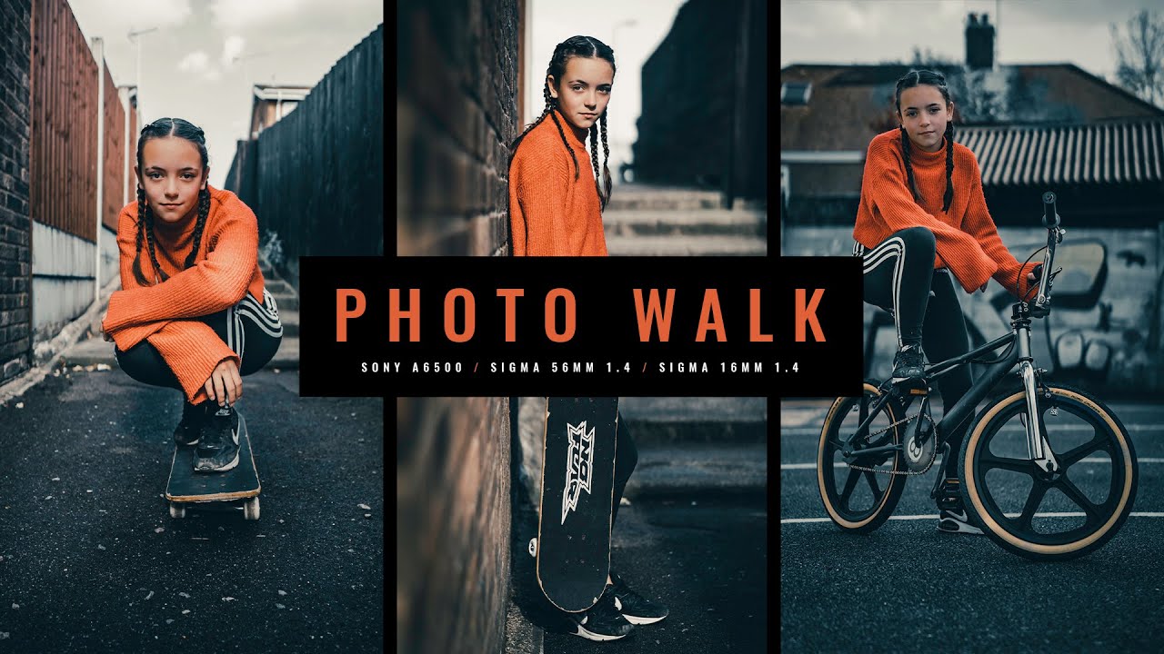 Sigma 56mm & 16mm Street Photo Walk Ep5 (Sony A6500)