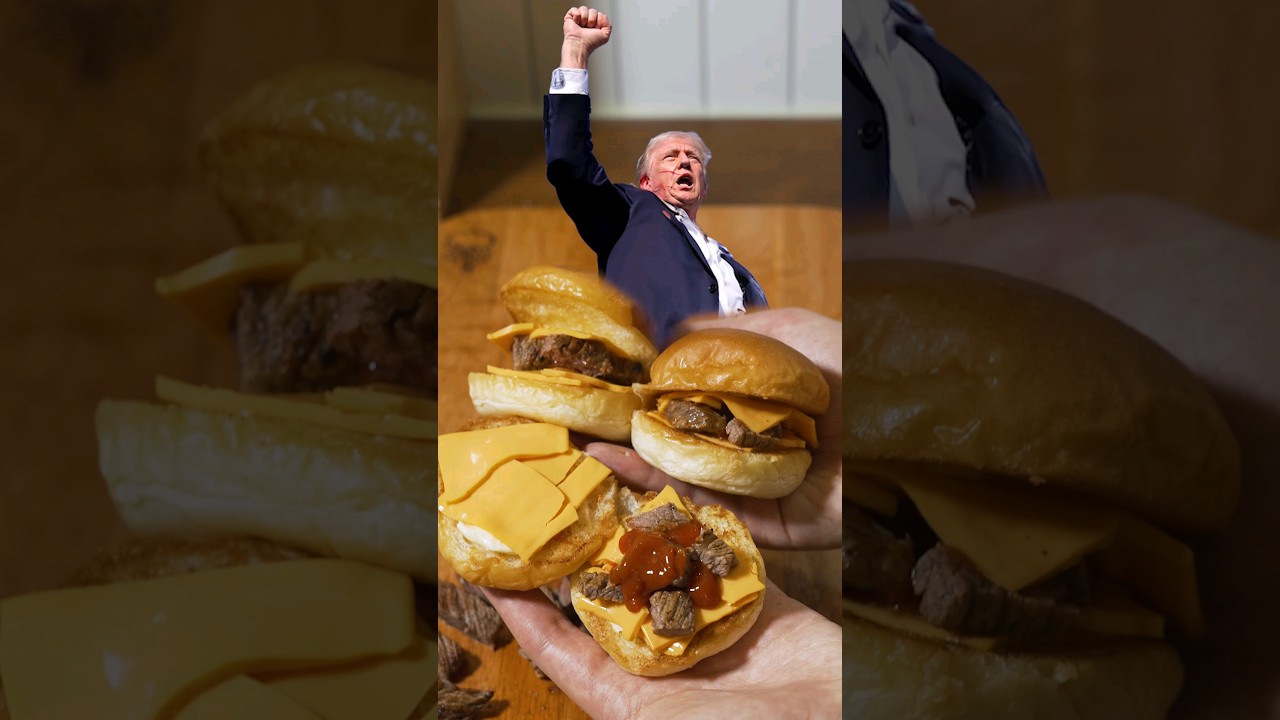 Дональд Трамп Жареный сэндвич с сыром