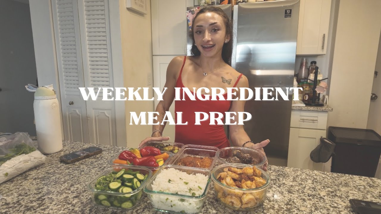 BTS Ingredient Meal Prep; Veggies & Protein