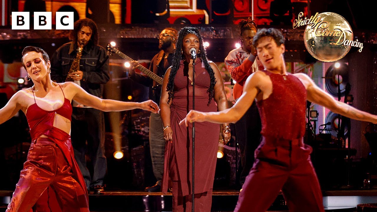 Ezra Collective ft Yazmin Lacey perform God Gave Me Feet For Dancing ✨ Strictly 2024  - BBC