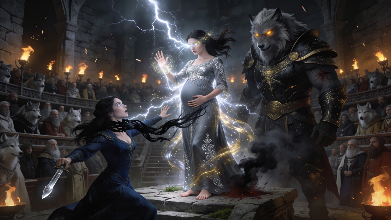My Unborn Child Is Half Witch. The Alpha King Says Magic Runs in Royalty.