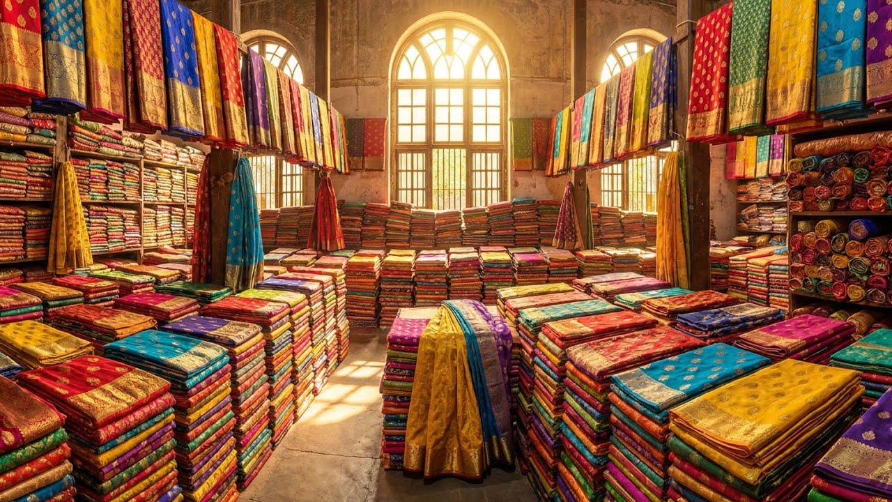 Adriti Textile | Santipur Saree Market | Santipur Saree Wholesale Market | Santipur Saree