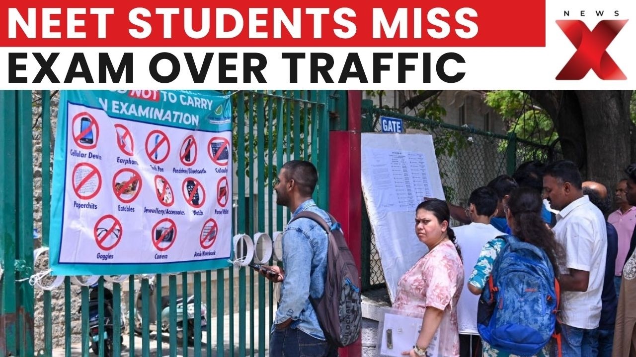NEET Aspirants Miss Exam Due to Bengaluru Traffic, BJP Targets Congress | NewsX