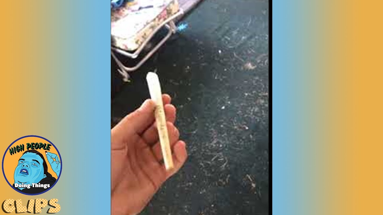 Showing Off A Giant Joint | High People Doing Things Clips