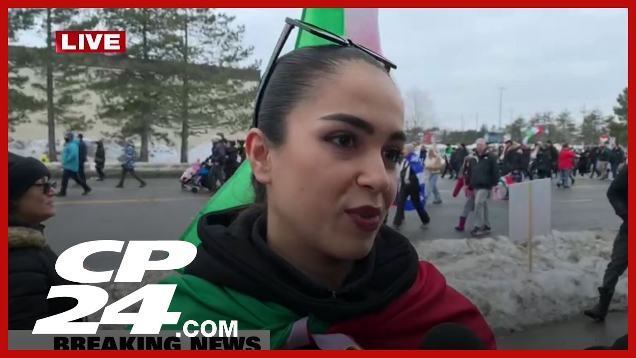 'You’re not alone': Protester on the importance of supporting Iranians