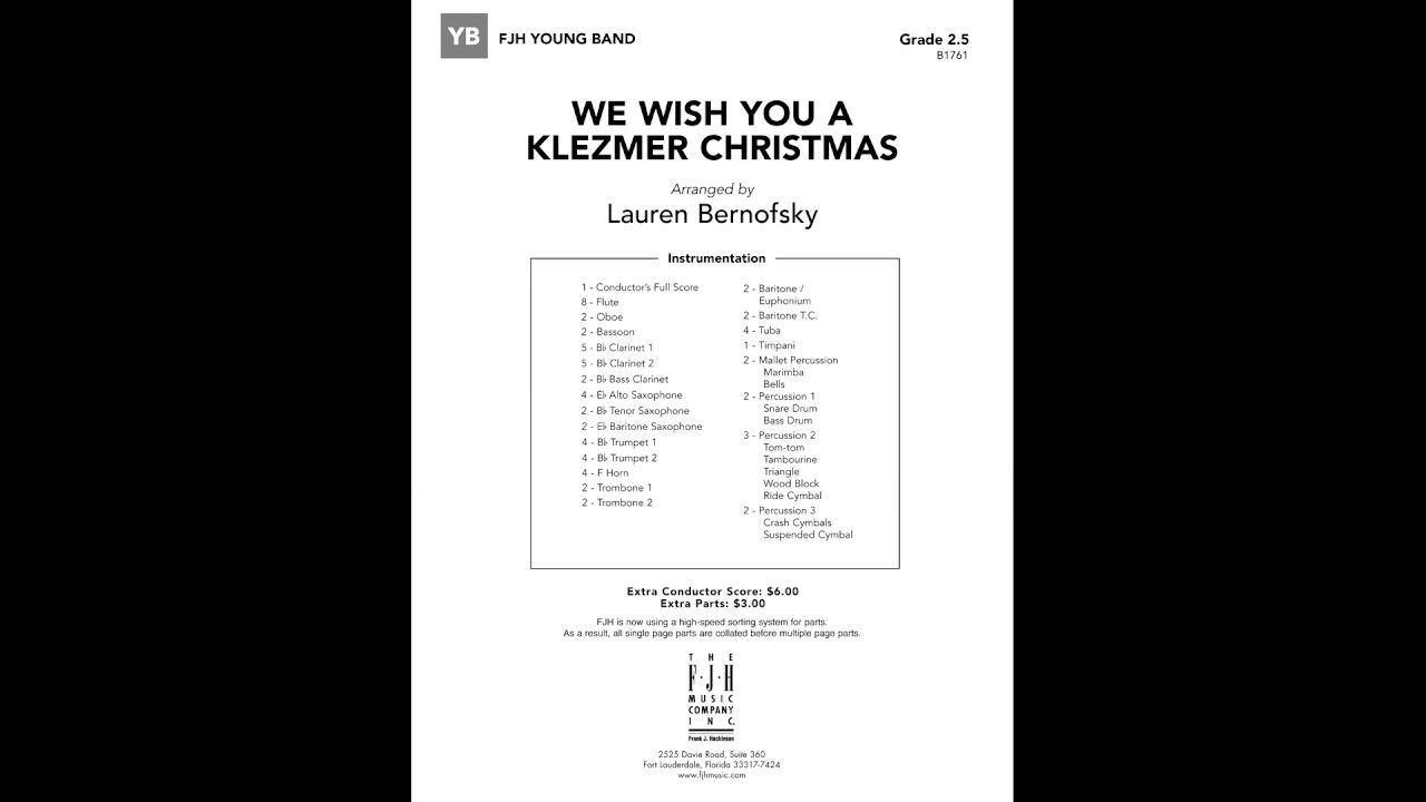 We Wish You a Klezmer Christmas | Lauren Bernofsky