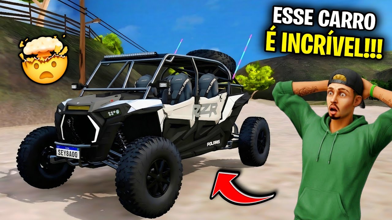 COLOQUEI ESSE CARRO EM UMA TRILHA EXTREMA NA ZONA RURAL… o FINAL me SURPREENDEU!!😱
