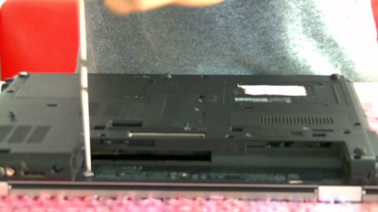 Hướng dẫn tháo tháo lắp  và vệ sinh laptop  hp elitebook 8440p phần 1