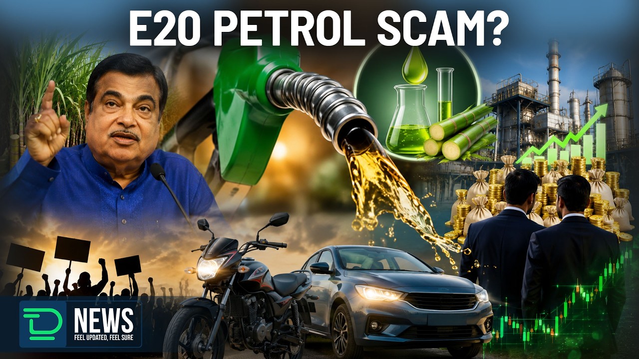 E20 Petrol Controversy | What is Ethanol & Why is it Mixed with Petrol? | #DeafTalksNews