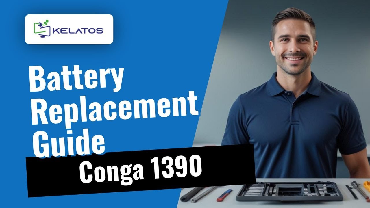 Dead battery on your Conga 1390? Here's how we fix it 🔋