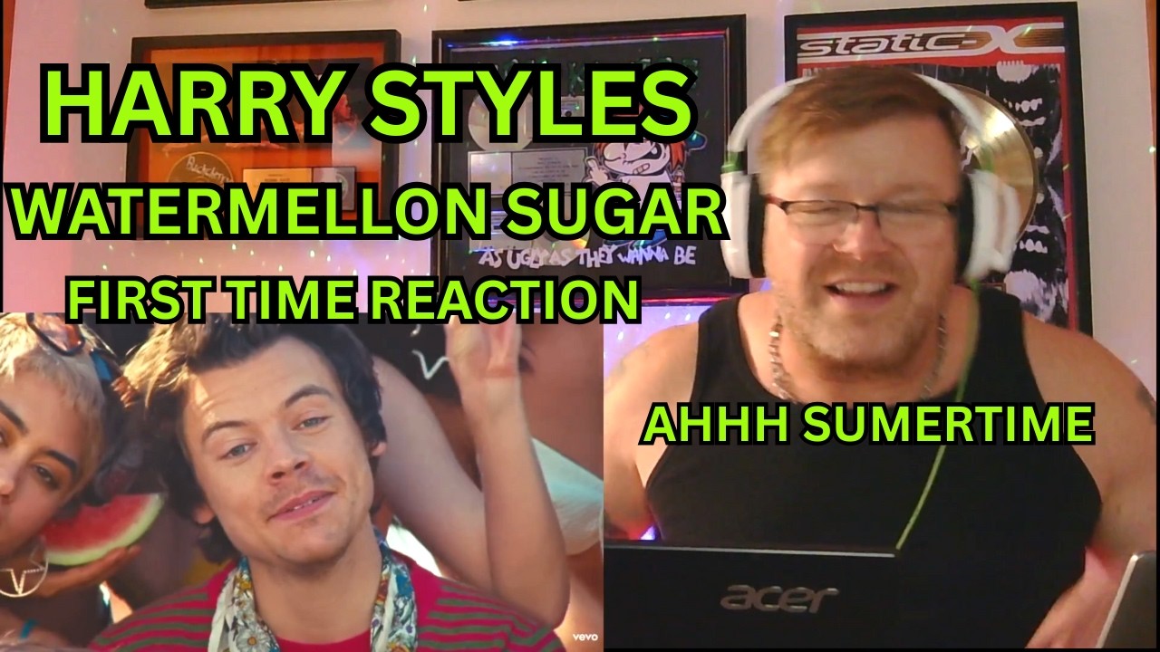 Harry Styles – “Watermelon Sugar” | First-Time Reaction 🌴 This Took Me Straight Back Official Video
