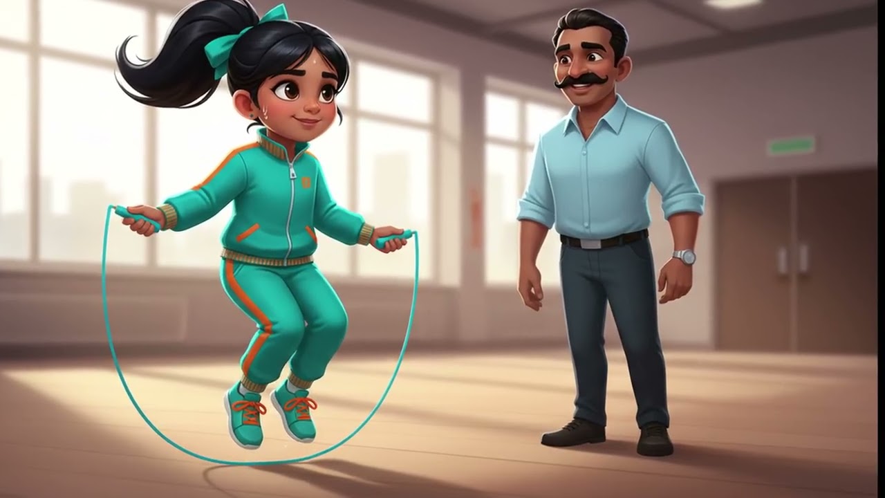 🌈 मेहनत की उड़ान – सिया की  कहानी 🌈#moralstories #kidsstory