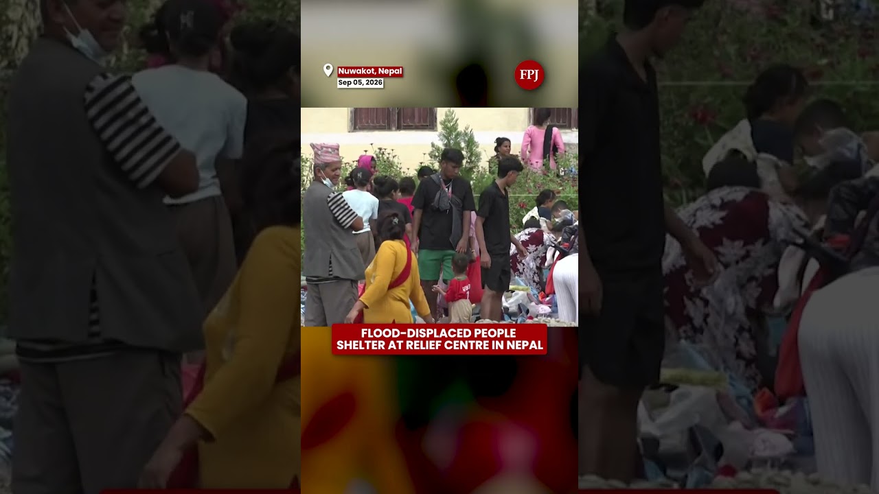 Nepal Flood Crisis: Flood Displaced People Shelter In Nuwakot