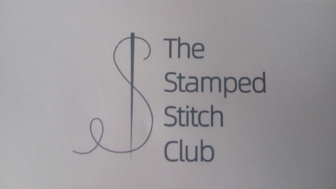 Découverte d'une nouvelle marque 🥰 Unboxing  #thestampedstitchclub #pointdecroix #collaboration 