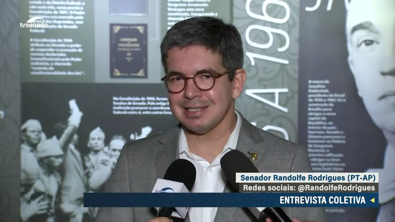 Senador Randolfe Rodrigues fala sobre expectativas para sabatina de Jorge Messias - 2/12/25