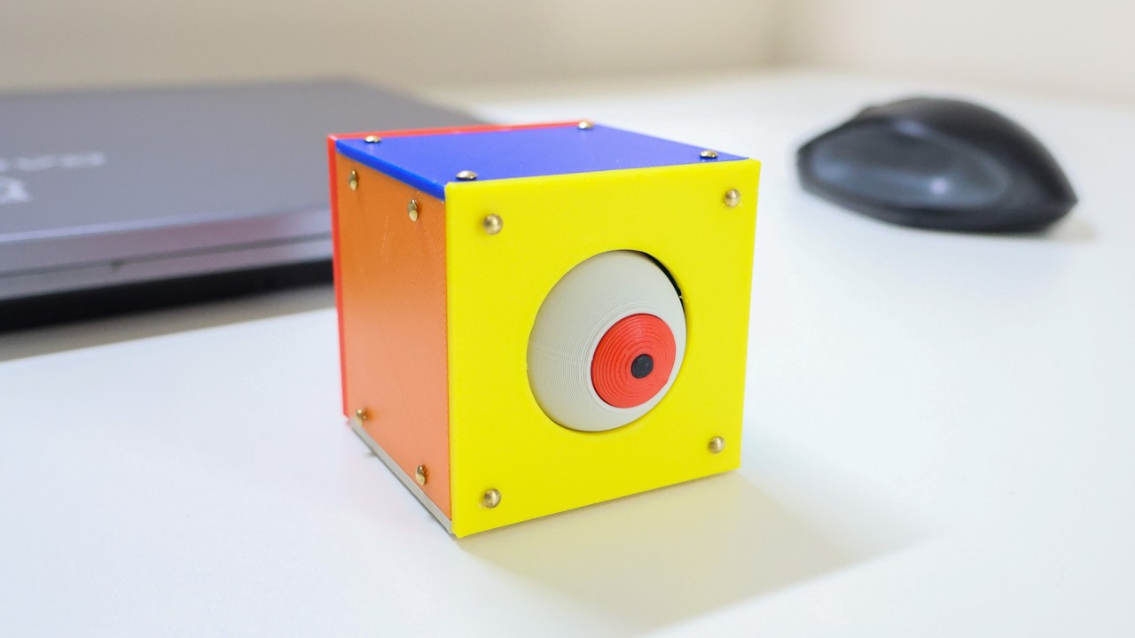 【3Dプリンター】実際に動く目玉作ってみた。