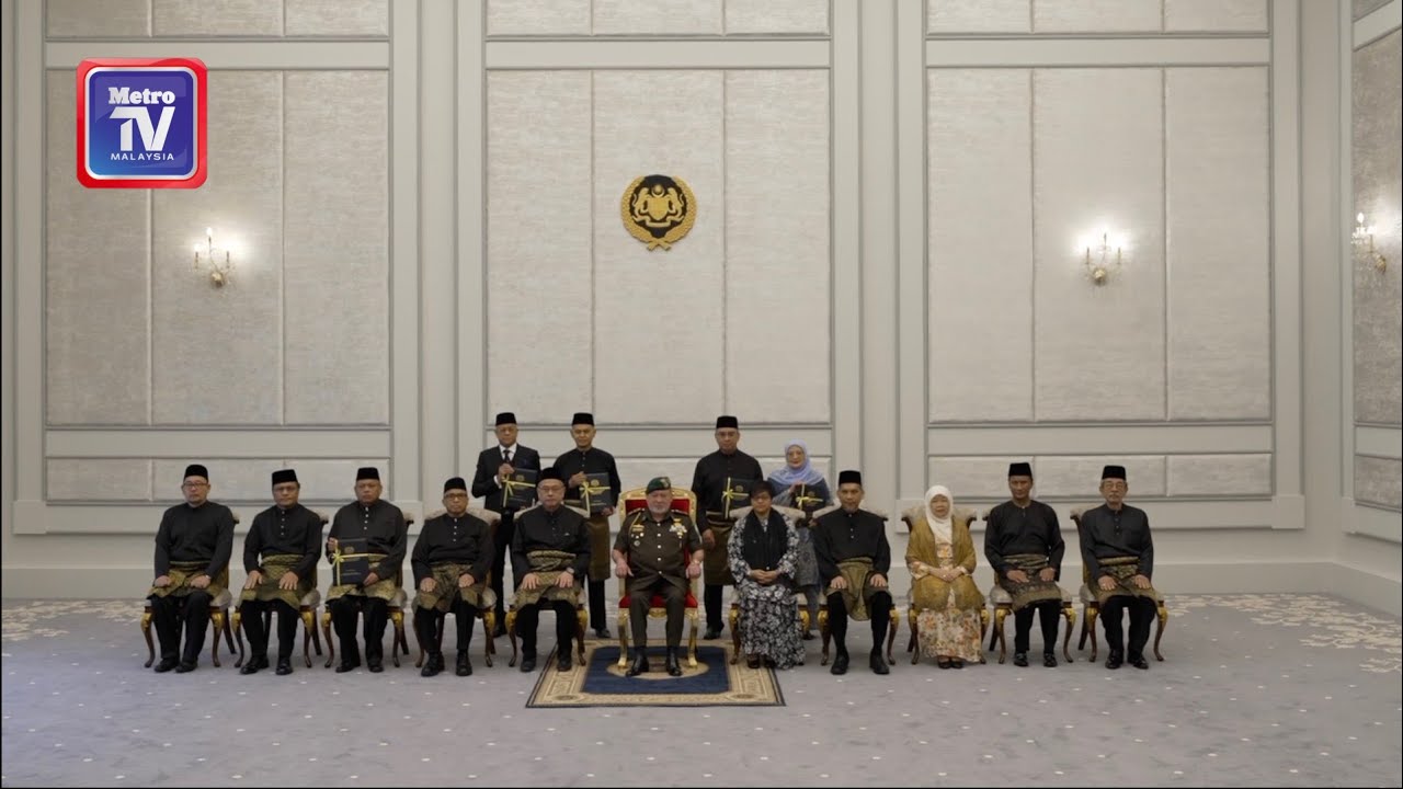 Agong kurnia surat cara pelantikan Hakim Besar Malaya, 4 hakim Mahkamah Persekutuan