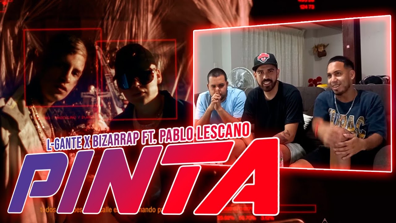 Pinta - L-Gante x Bizarrap ft. Pablo Lescano | REACCIÓN