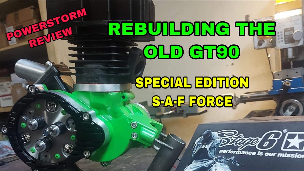 REBUIDING THE OLD GT90   POWERSTORM REVIEW