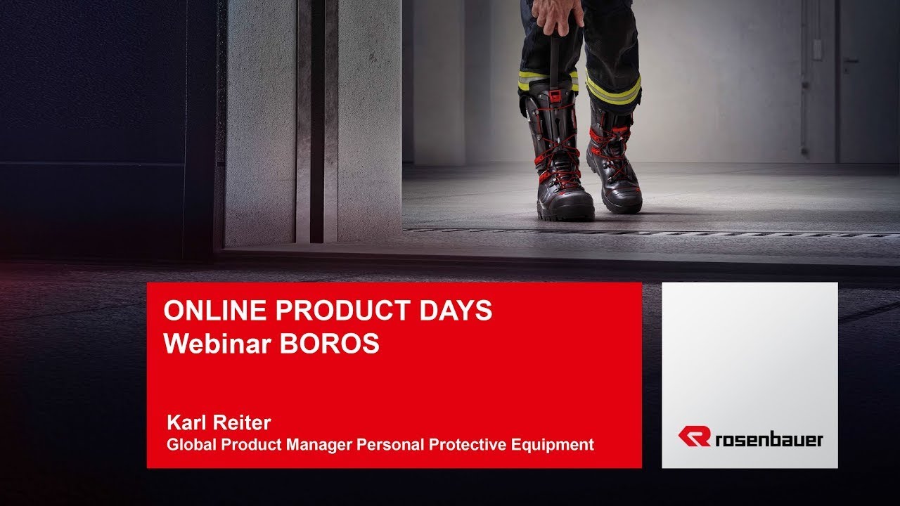 BOROS - Fire fighting boots from Rosenbauer