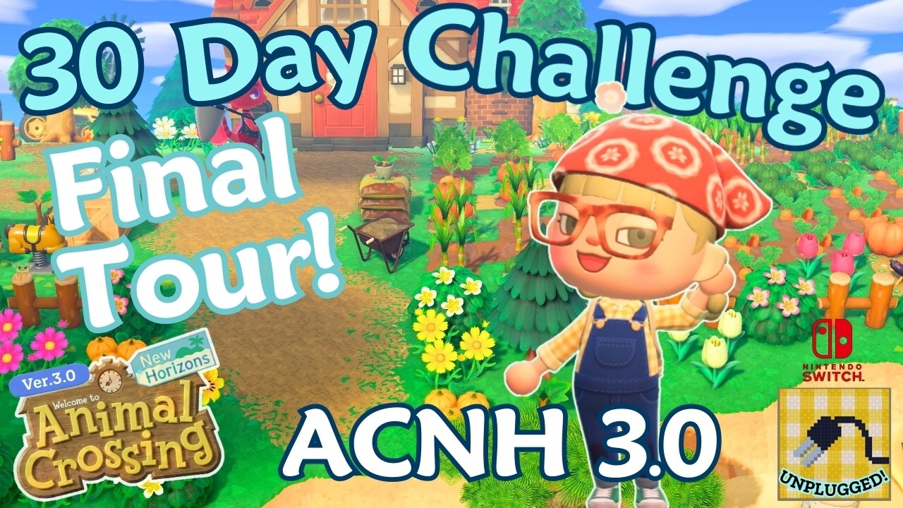 🌴30 Day ACNH Challenge - The Ultimate Final Island Tour! | Animal Crossing New Horizons 3.0 Update
