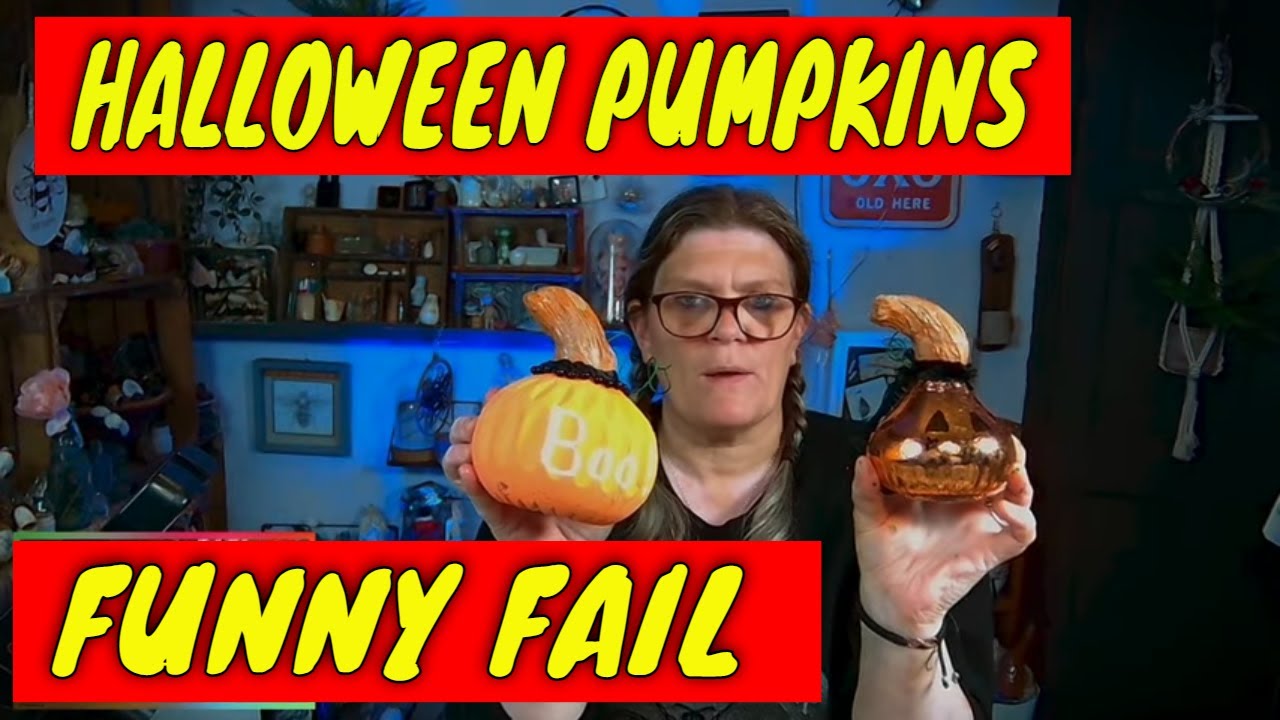 Halloween pumpkins …. A funny fail that I fixed in the end ..