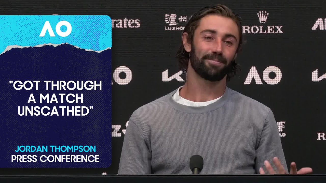 Jordan Thompson Press Conference | Australian Open 2026