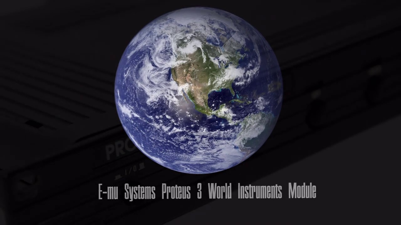 E-mu Emu Systems Proteus 3 World Demo