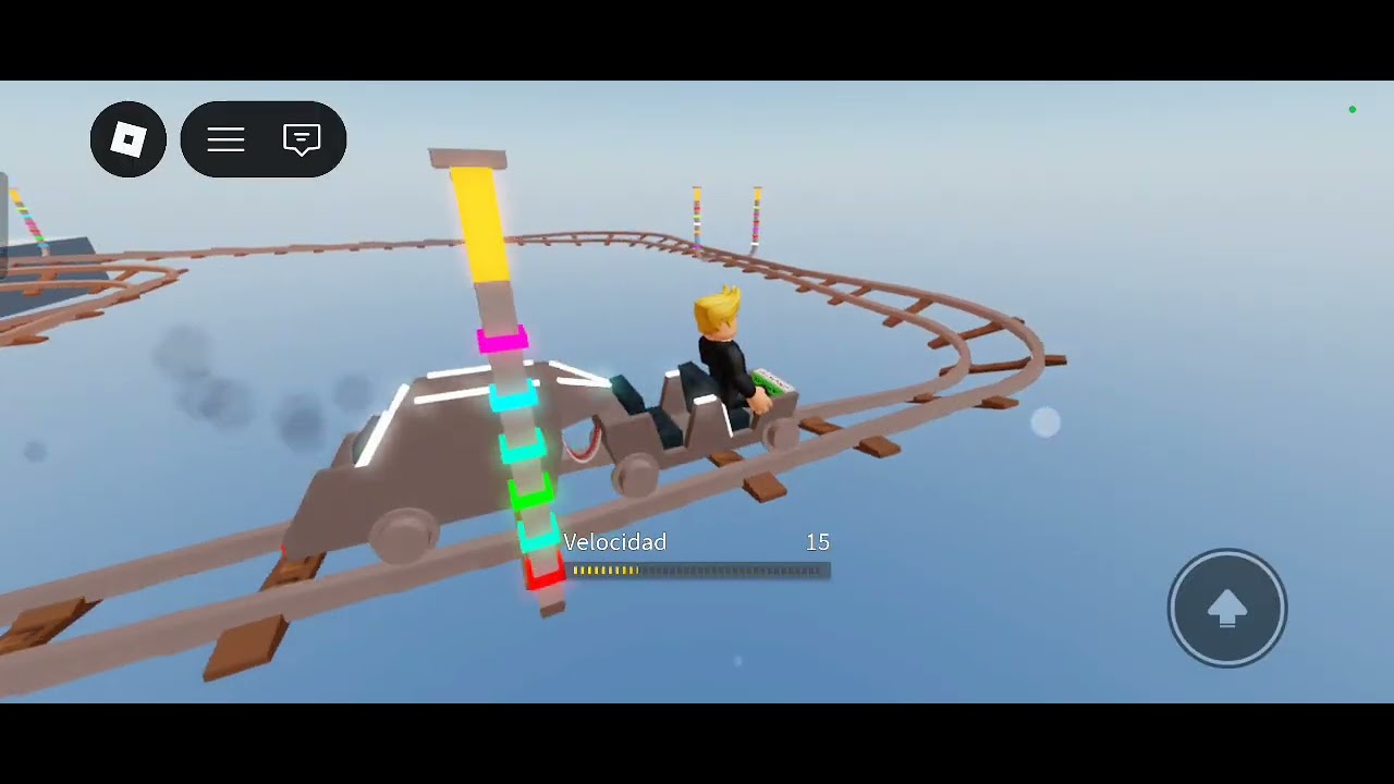 Cuarta parte en el juego de paseo en carretilla en roblox