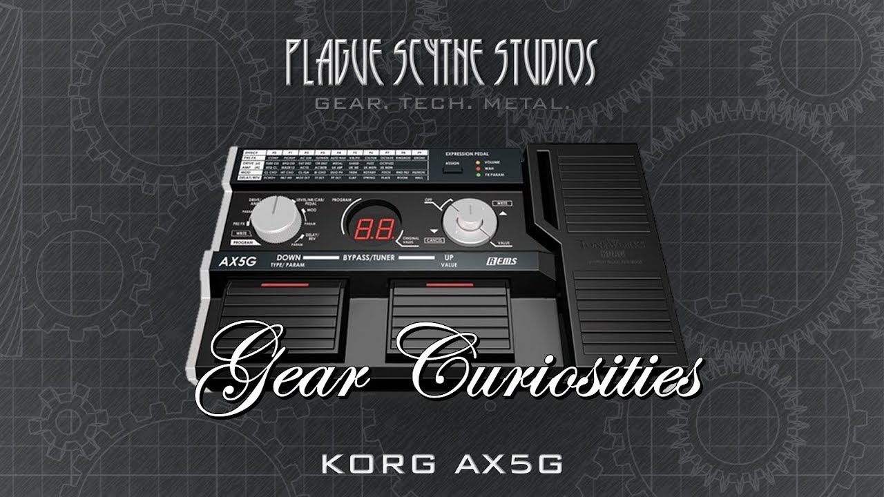Gear Curiousities: Korg AX5G - My First Multi Effects Processor!
