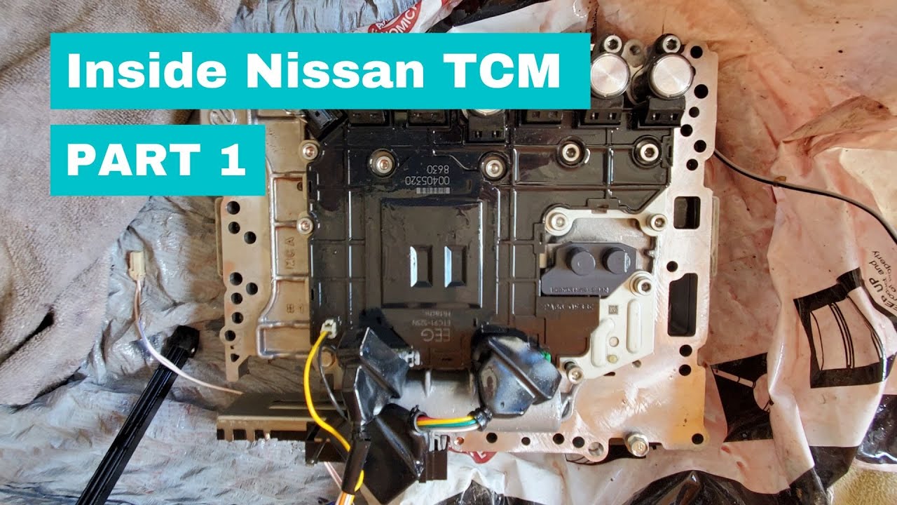 2009 Nissan Pathfinder TCM disassemble Part1