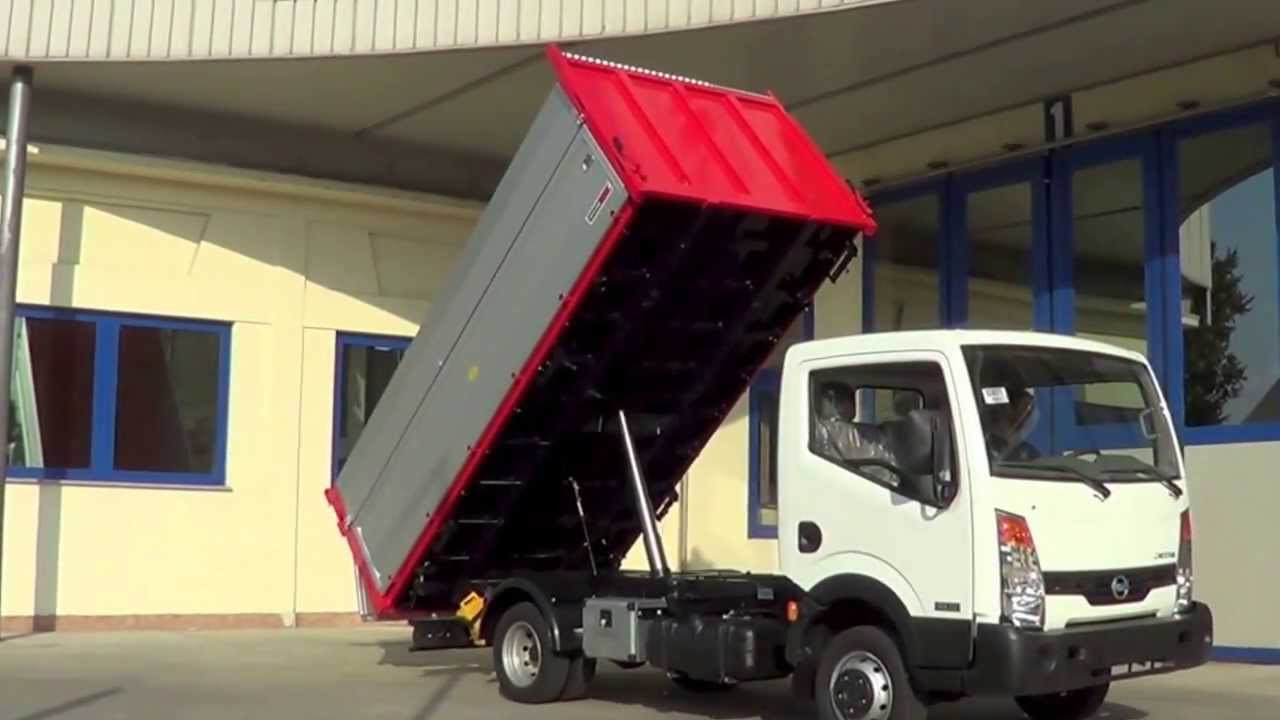 Nissan Cabstar 2 assi - Cassone ribaltabile - Allestimento per giardinieri