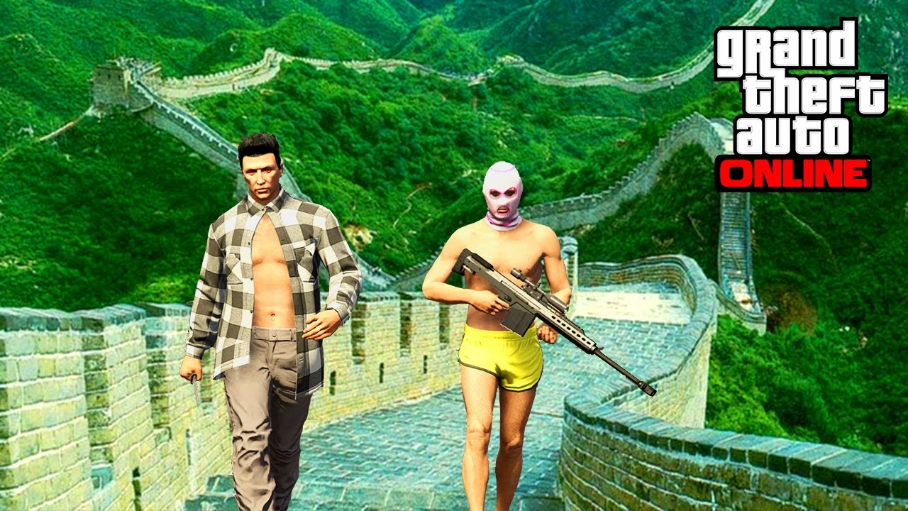 LES 5 DÉFIS DE LA GRANDE MURAILLE (Nouveau jeu) - GTA 5 ONLINE