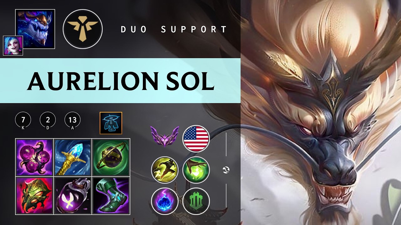 Aurelion Sol Support vs Taric - NA Master Patch 26.05