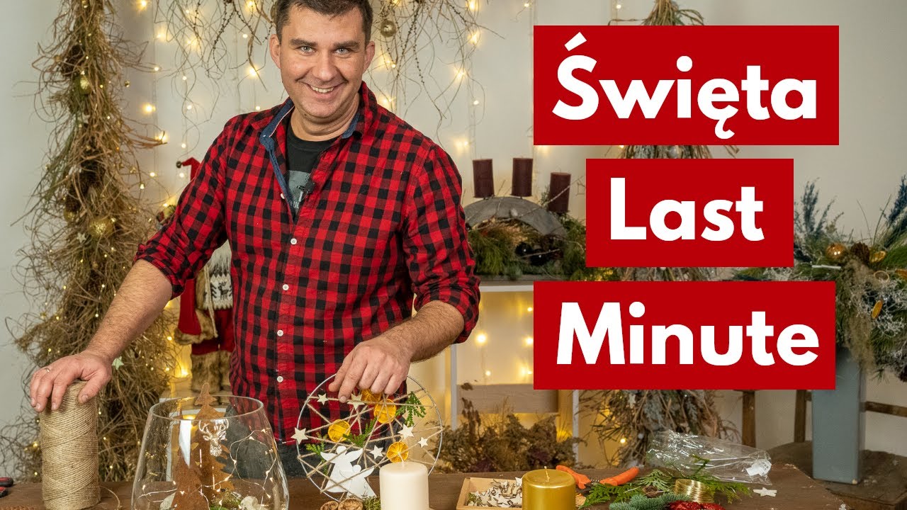 Świąteczne DIY. Szybkie dekoracje świąteczne