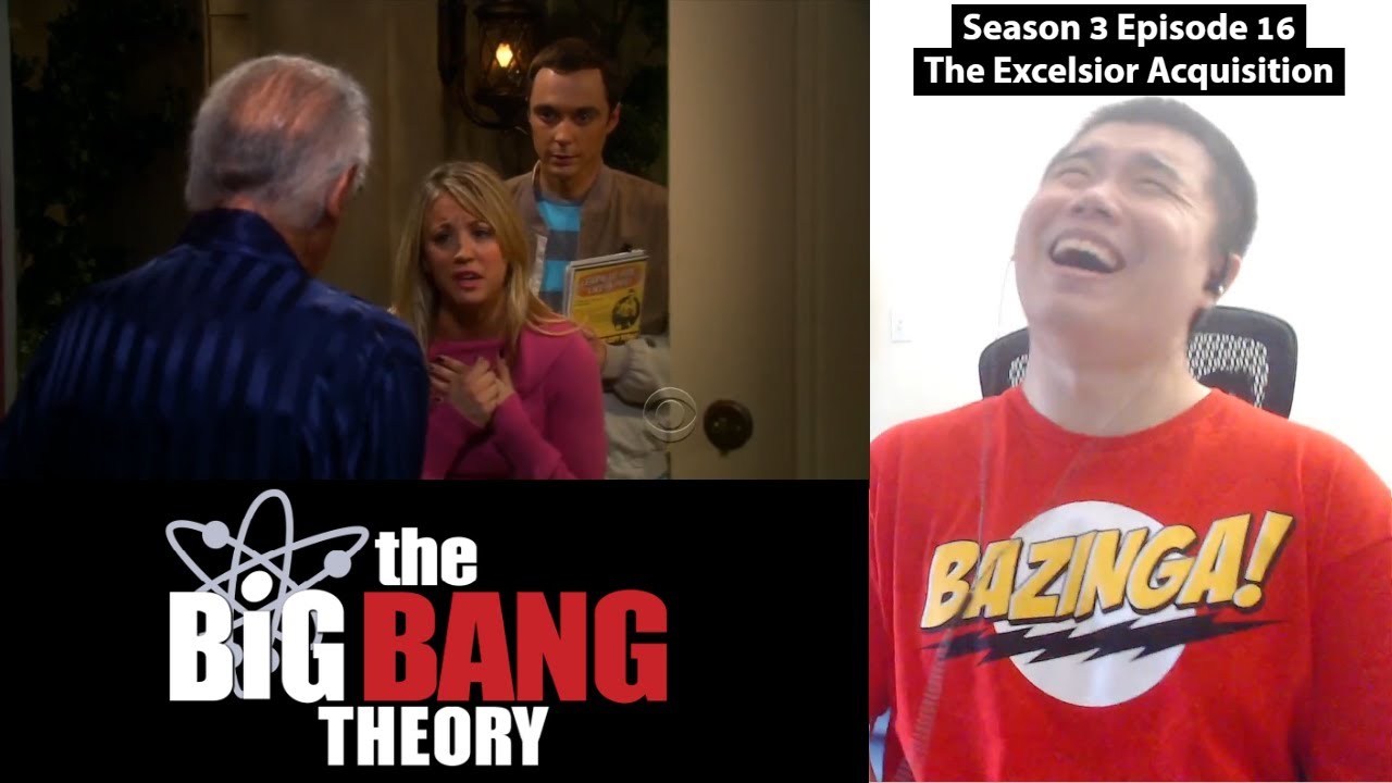 THE CAMEO. The Big Bang Theory 3x16- The Excelsior Acquisition Reaction!