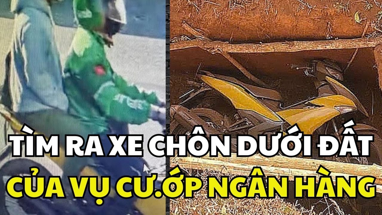 TIN 180 GIÂY I Đã Tìm Thấy Chiếc Xe Chôn Dưới Đất Của Đối Tượng Cư.ớp Ngân Hàng Ở Gia Lai