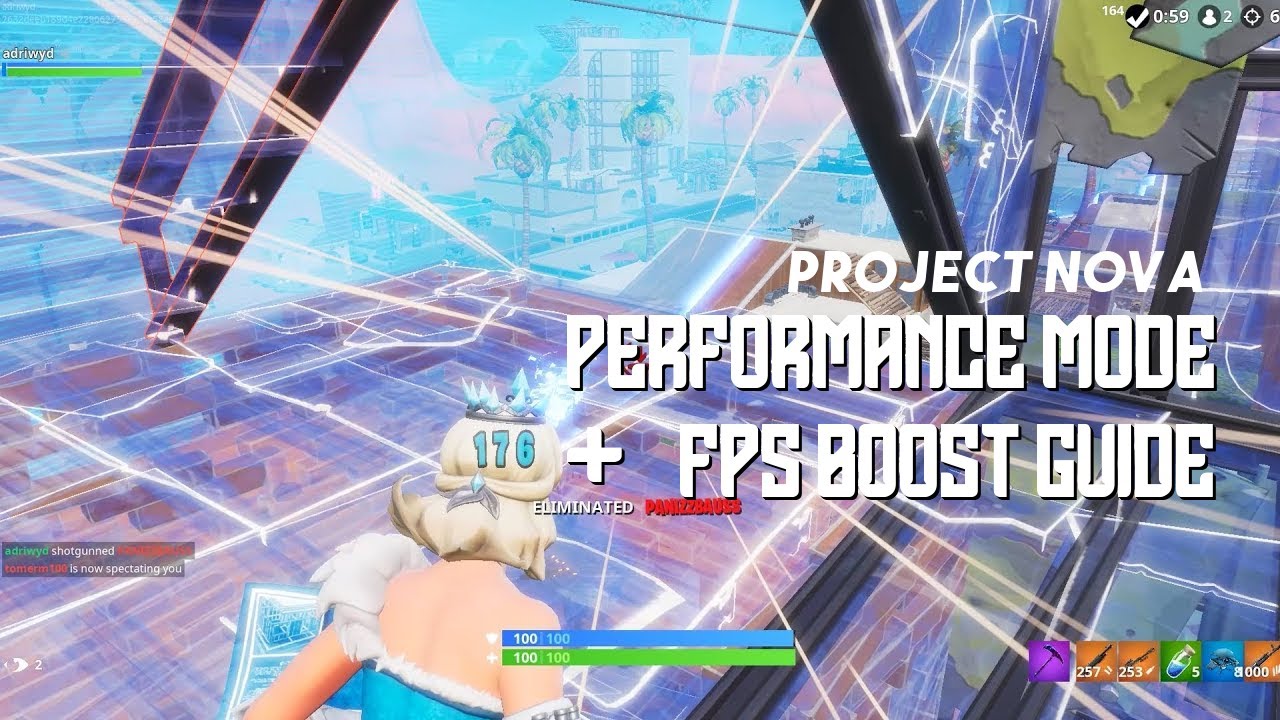 How To Get *PERFORMANCE MODE* In Project Nova! (FPS BOOST)