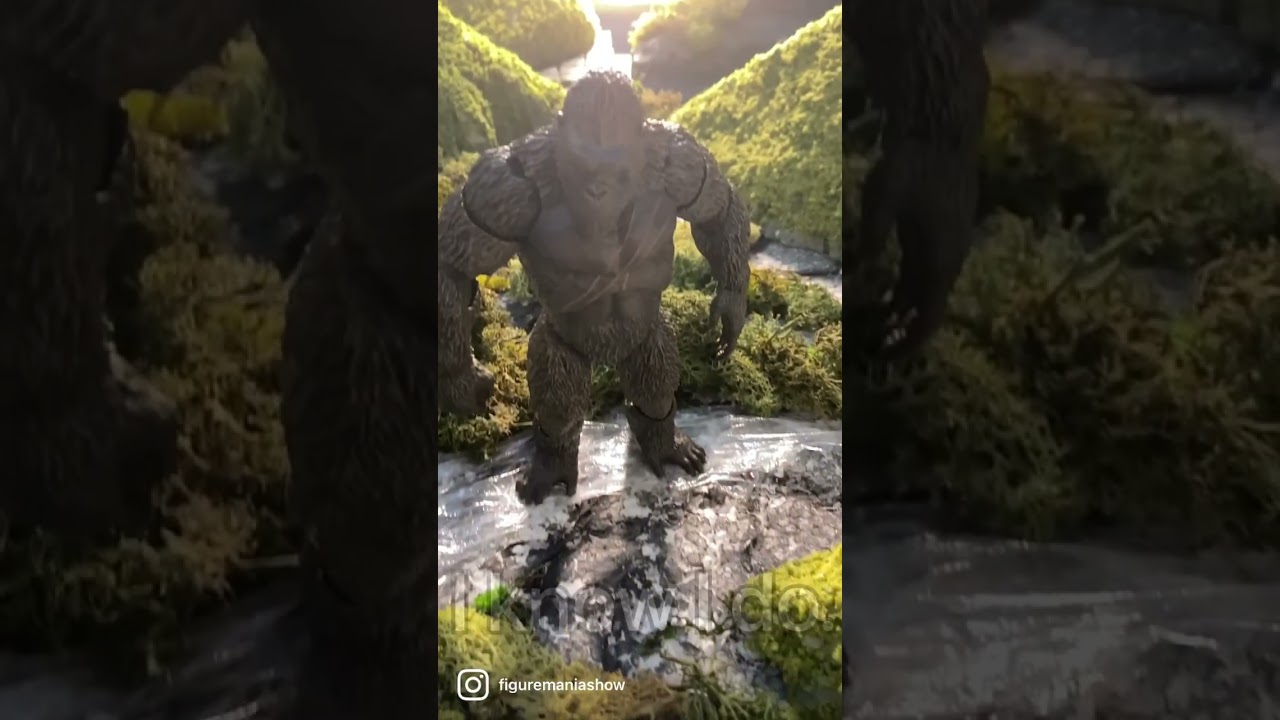 Kong Skull Island by Hiya Toys. #godzillavskong #monsterverse #legendary #hiyatoys #kong #godzilla