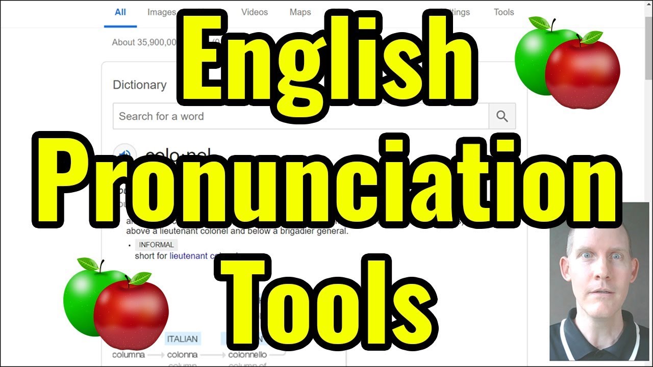 🍏 English Pronunciation Tools | English Tips For You