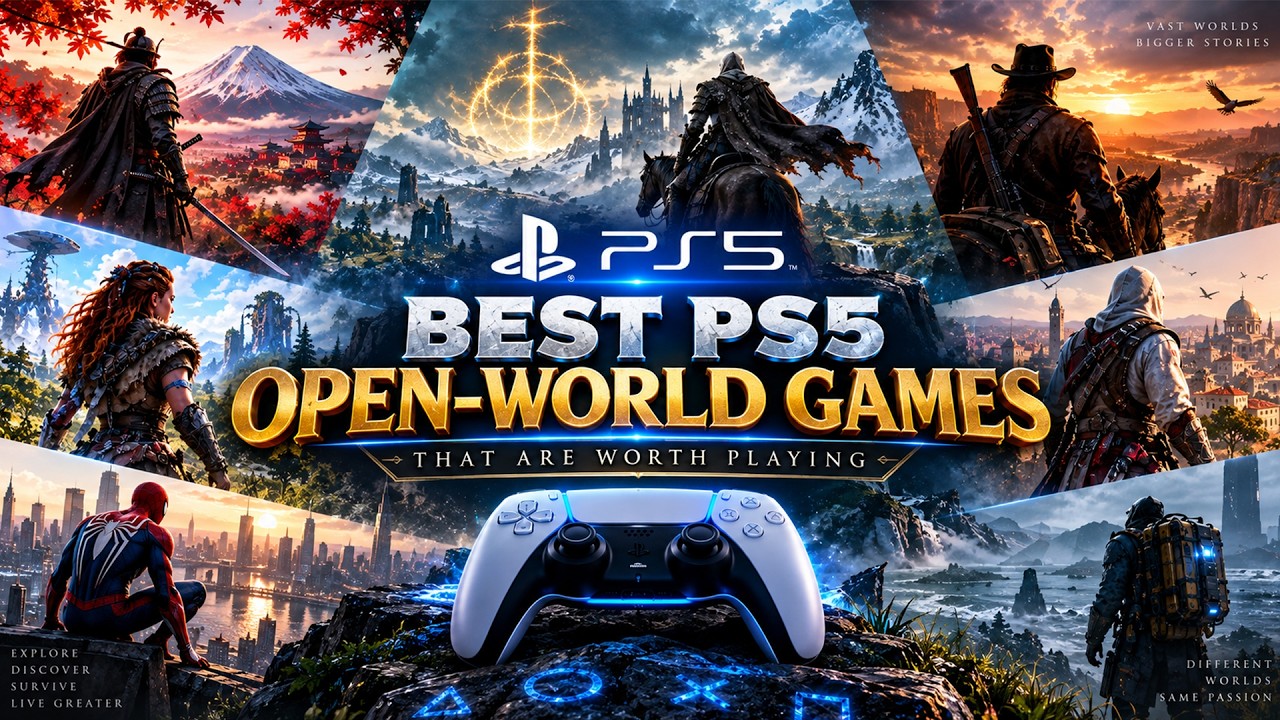15 лучших игр с открытым миром на PS5, в которые стоит поиграть