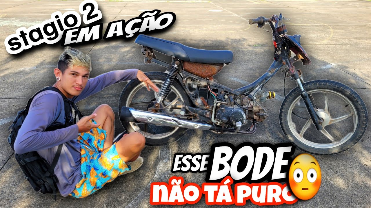 Esse escapamento Ficou muito ignorante no Bode