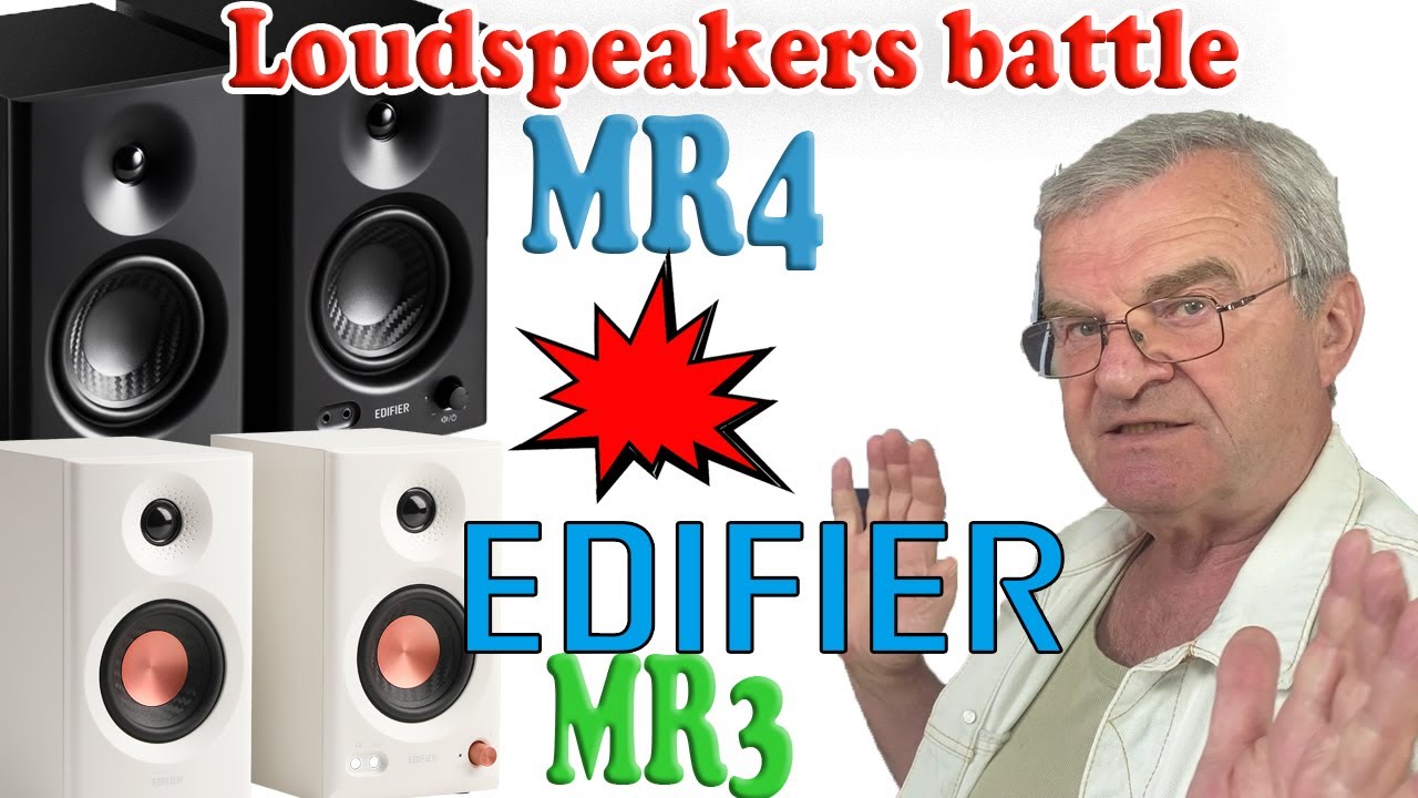 Edifier MR3 vs MR4