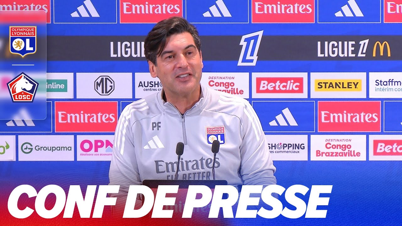 L1 J20 | CONFÉRENCE DE PRESSE : Paulo FONSECA