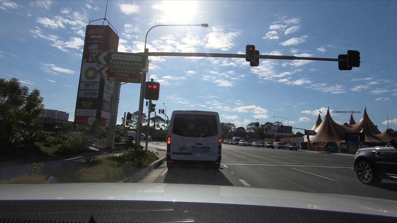 Drive around Parramatta/Harris Park - Sydney (GoPro Hero 6)