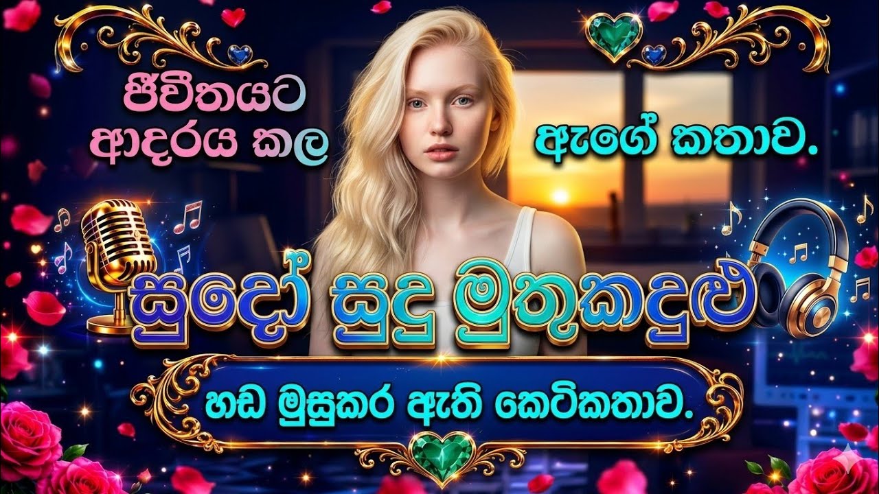 සුදෝ සුදු මුතු කදුළු. හඩමුසුකර ඇති කෙටිකතාව. Voice+ #sinhala #novels #romanticnovel #sortvideonovels