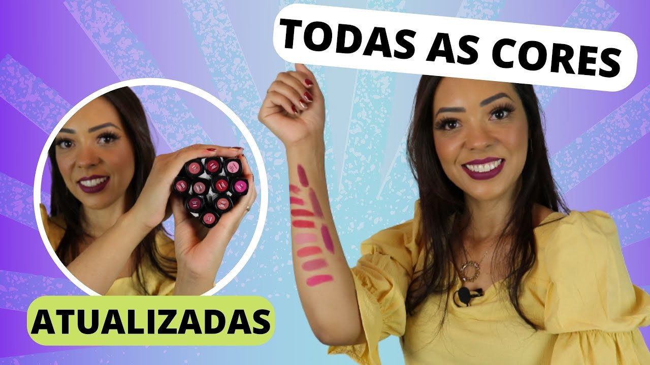 BATOM ULTRAMATTE AVON TODAS AS [CORES ATUALIZADAS]