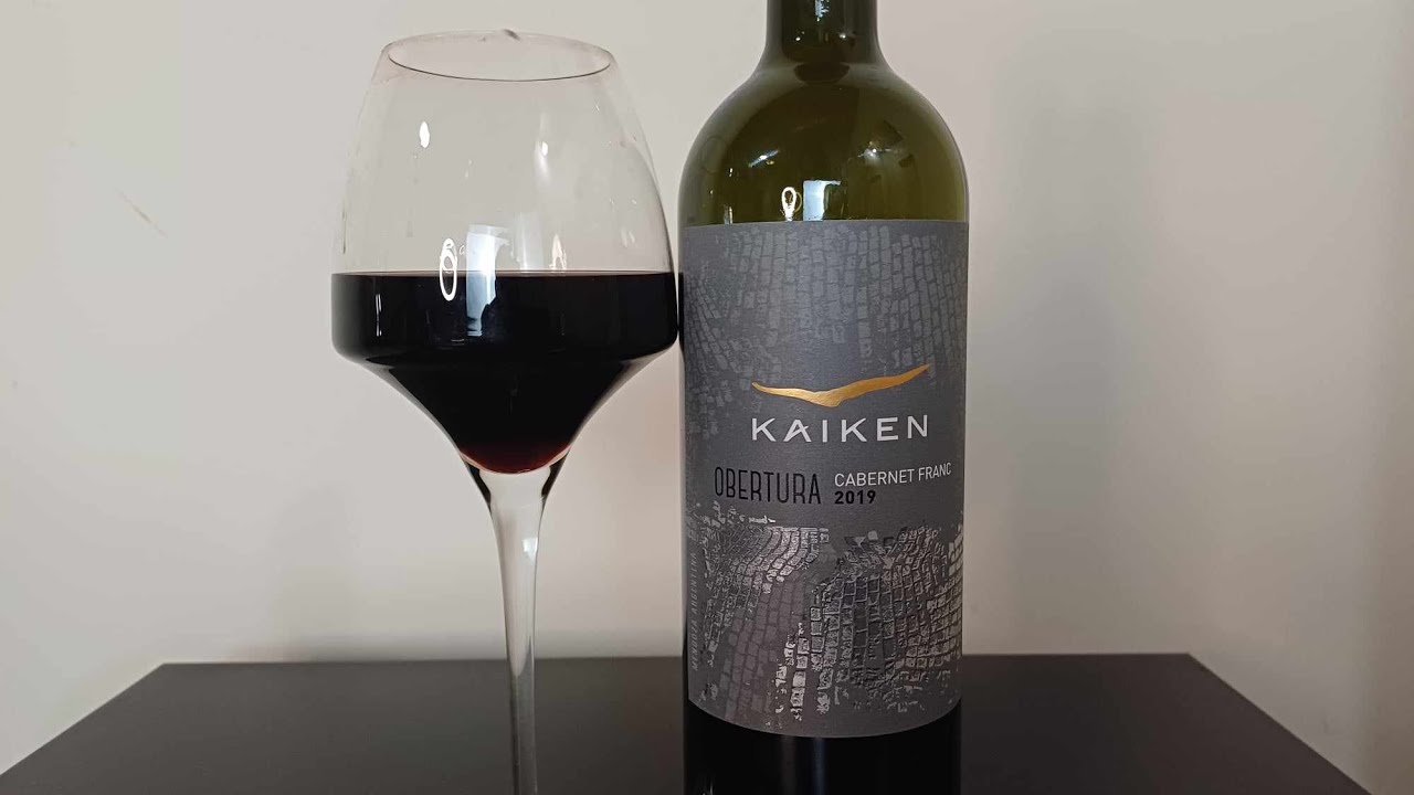 #0514 - Vinho Kaiken Obertura Cabernet Franc 2019 #vinho #vino #wine